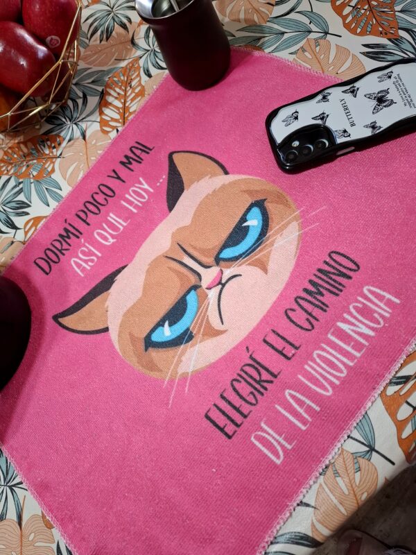 Individual Repasador Gato