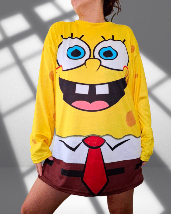 Camison remeron Bob Esponja adulto