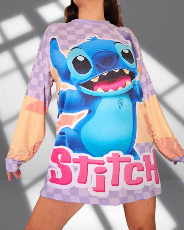 Camison remeron Stitch adulto