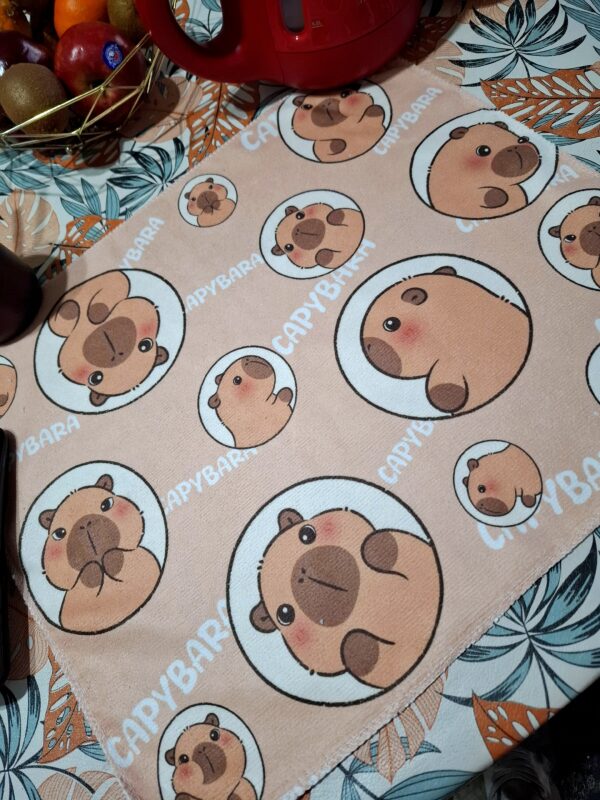 Individual Repasador Capybara circle