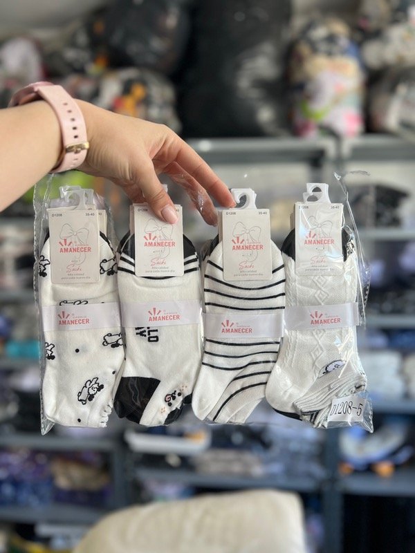 Amanecer Soquetes Pack por 3 Perritos