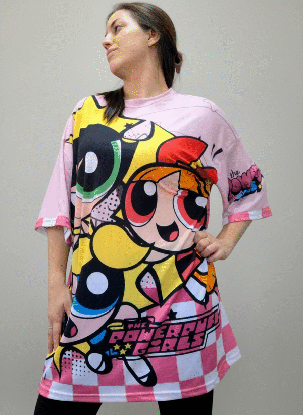 Remeron Adulto Chicas Superpoderosas