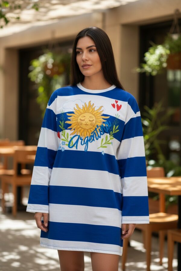 Camison remeron Rayado Estrella