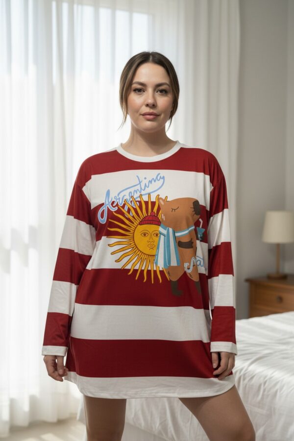 Camison remeron Rayado Capybara