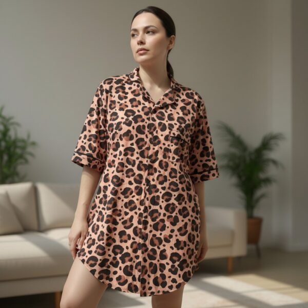 Camison con botones Animal Print