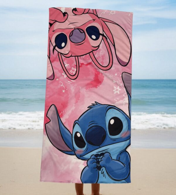 Toallon Argentina Stitch y Angel