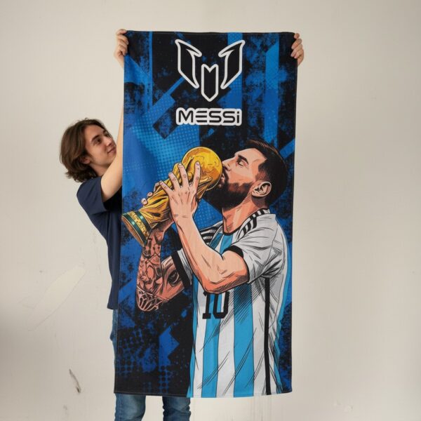 Toallon Argentina Messi