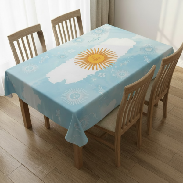 Alternative view of Mantel Argentina Sol de Mayo