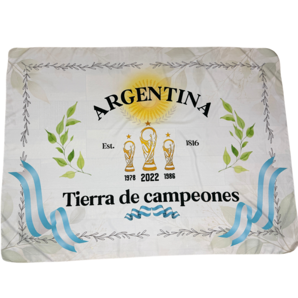 Alternative view of Mantel Argentina Tierra de Campeones