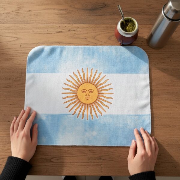 Individual Repasador Bandera Argentina