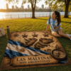 Lona Argentina Malvinas Brujula - Imagen 3
