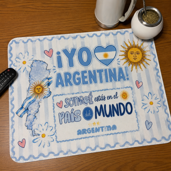 Individual Repasador Yo soy Argentina