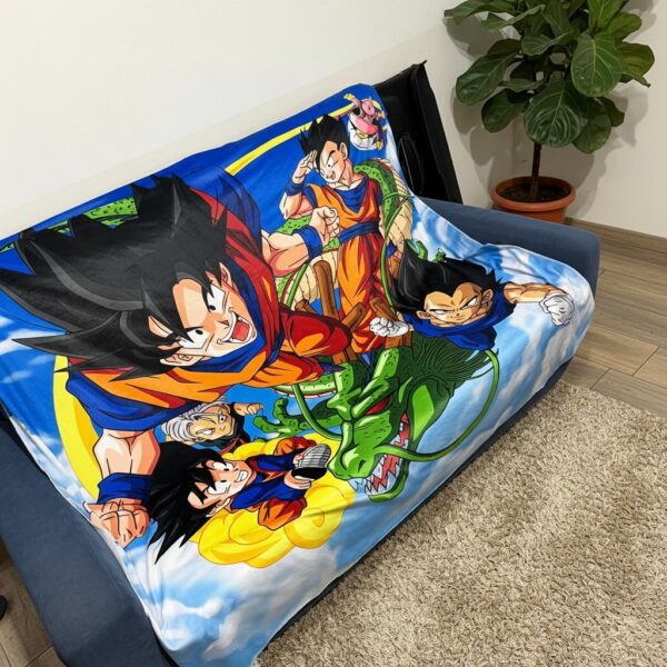 Manta polar soft Dragon Ball