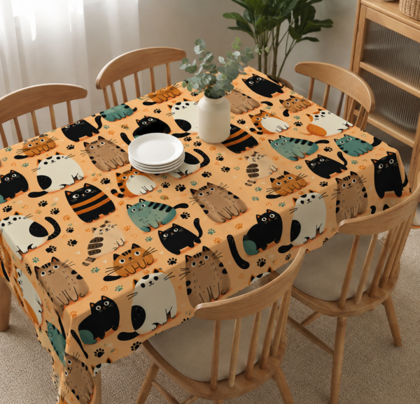 Mantel Tropical Gatitos colores