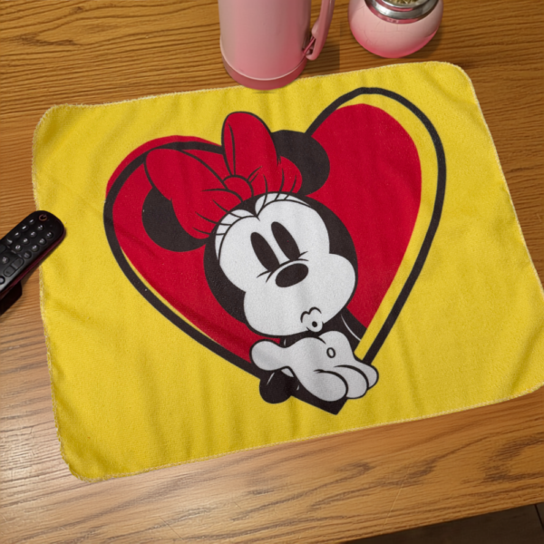 Individual Repasador Minnie Corazon
