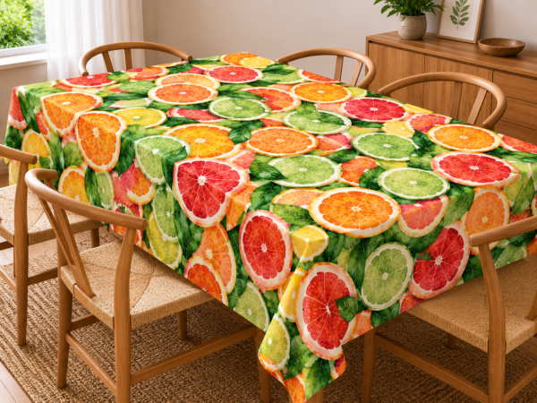 Mantel Tropical Citricos
