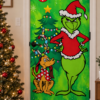 Funda de Puerta Navideña Grinch