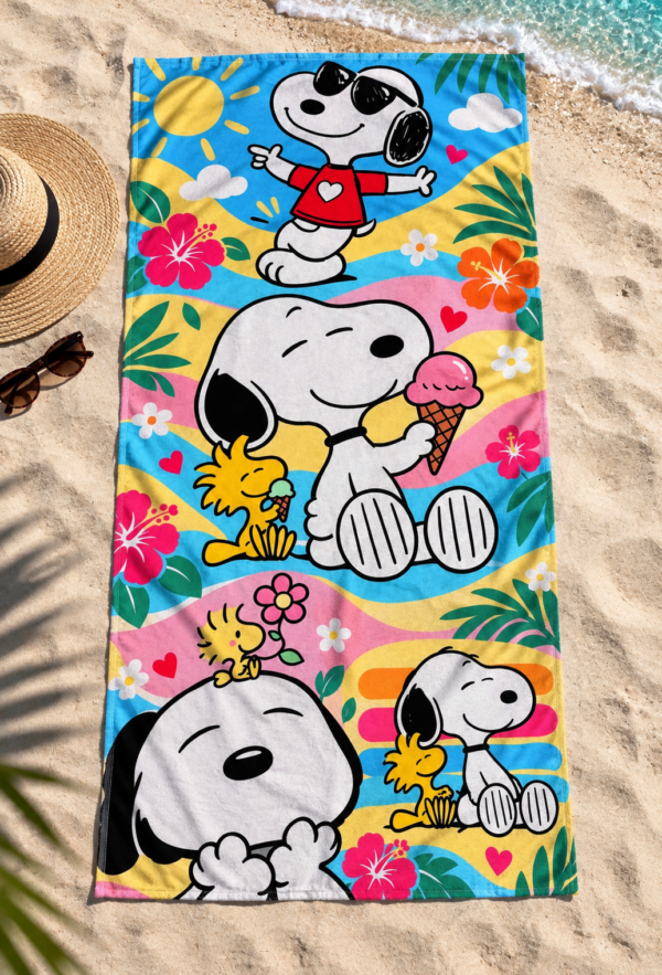 Toallon Snoopy