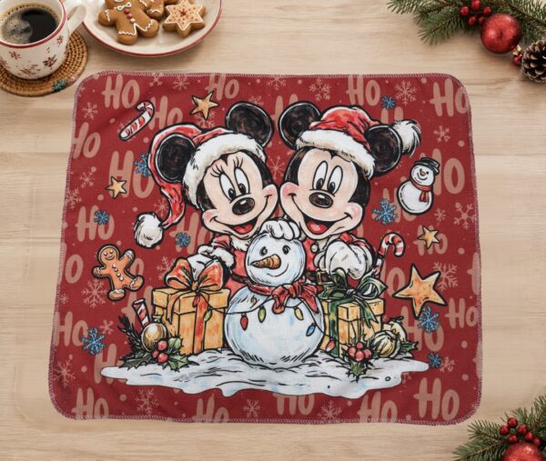 Individual Repasador Navideño Disney